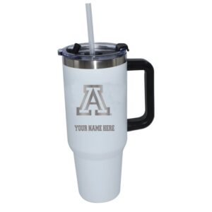 The Memory Company  Arizona Wildcats Personalized White 40oz. Colossal Tumbler