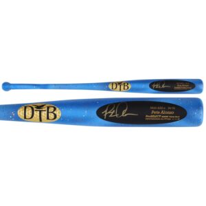 Pete Alonso New York Mets Autographed Bat - Art by Stadium Custom Kicks - #1 of Limited Edition 1