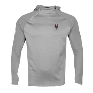 Men's Levelwear  Gray New York Mets Ascent Insignia 2.0 Pullover Hoodie