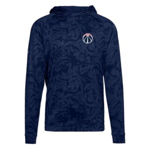 Men's Levelwear  Navy Washington Wizards Highlite Insignia Core Pullover Hoodie