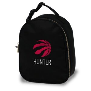 Chad & Jake  Black Toronto Raptors Personalized Insulated Lunchbox