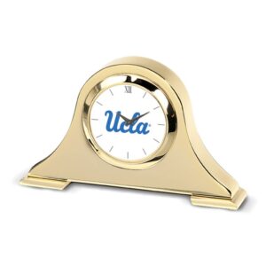 Gold UCLA Bruins Napoleon Desk Clock