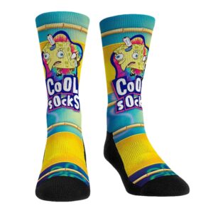 Unisex Rock Em Socks SpongeBob SquarePants CoOL sOckS Meme Crew Socks