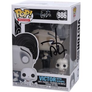 Johnny Depp Corpse Bride Autographed Victor with Scraps #986 Funko Pop! Vinyl Figure - BAS