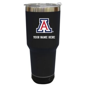 The Memory Company  Arizona Wildcats Personalized 30oz. Stainless Steel Bluetooth Tumbler