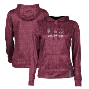 Women's ProSphere  Maroon UChicago Maroons Grandparent Pullover Hoodie