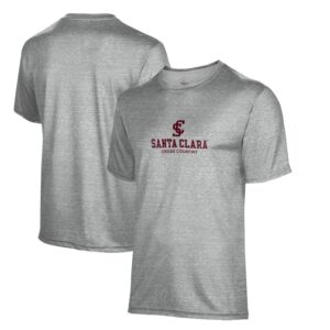 Youth ProSphere  Gray Santa Clara Broncos Cross Country Name Drop T-Shirt