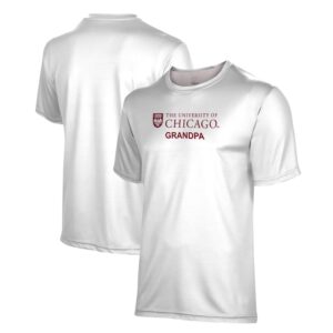 Men's ProSphere  White UChicago Maroons Grandpa Name Drop T-Shirt
