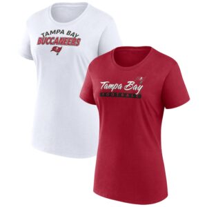 Women's Fanatics Tampa Bay Buccaneers Risk T-Shirt Combo Pack