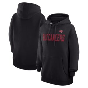 Women's G-III 4Her by Carl Banks  Black Tampa Bay Buccaneers Dot Print Pullover Hoodie