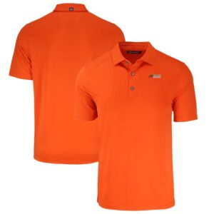 Men's Cutter & Buck Orange Florida A&M Rattlers Big & Tall Forge Eco Stretch Recycled Polo