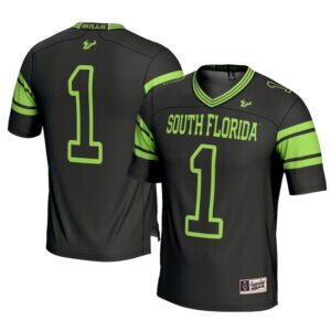 Men's GameDay Greats #1 Black South Florida Bulls Football Jersey
