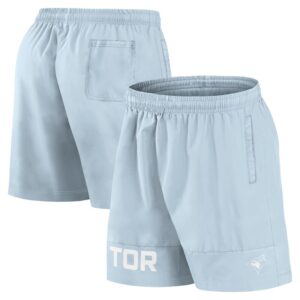 Men's Fanatics Light Blue Toronto Blue Jays Elements Swim Shorts