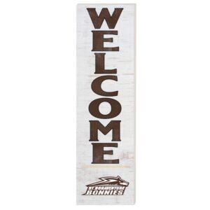 St. Bonaventure Bonnies 10'' x 35'' Indoor/Outdoor Welcome Sign
