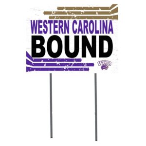 Western Carolina Catamounts 18" x 24" Team Yard Sign