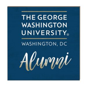 George Washington University 10'' x 10'' Alumni Plaque