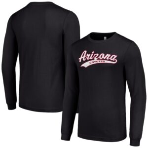 Men's Starter Black Arizona Coyotes Tailsweep T-Shirt