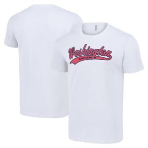 Men's Starter White Washington Capitals Tailsweep T-Shirt
