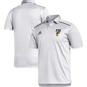 Men's adidas White FIU Panthers Team Issue Polo