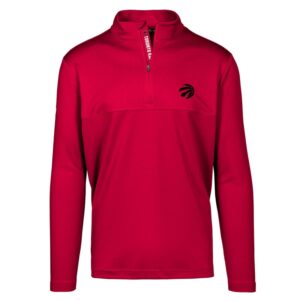Men's Levelwear Red Toronto Raptors Truth Insignia Core Quarter-Zip Pullover Top