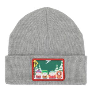 Men's  Gray South Park Cuffed Knit Hat