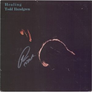 Todd Rundgren Autographed Healing Album - JSA