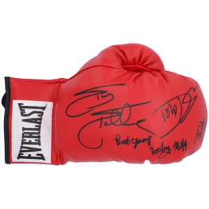Rocky IV Cast Autographed Boxing Glove with 5 Signatures