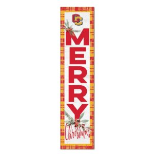 Oberlin Yeomen 12'' x 48'' Outdoor Merry Christmas Leaner