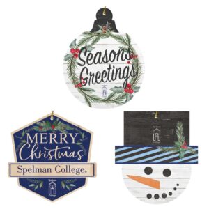 Spelman College Jaguars Ornament Bundle