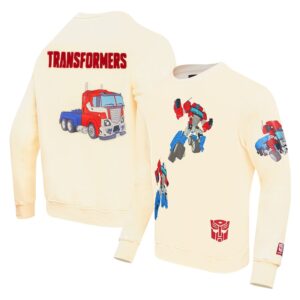 Unisex Freeze Max Optimus Prime Natural Transformers Transformation Pullover Sweatshirt