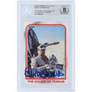 Bill Hargreaves Star Wars Autographed 1980 Topps The Empire Strikes Back #39 BAS Authenticated Card
