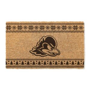 Delaware Fightin' Blue Hens 18" x 30" Holiday Coir Doormat