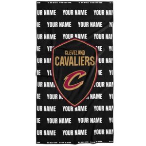 Chad & Jake Cleveland Cavaliers 30" x 60" Personalized Repeat Vertical Towel