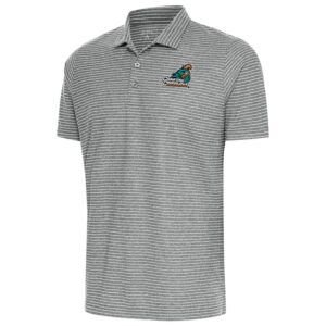 Men's Antigua  Heather Gray Coastal Carolina Chanticleers Esteem Polo