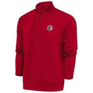 Men's Antigua  Red Tampa Spartans Generation Quarter-Zip Pullover Top