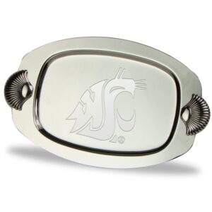 Washington State Cougars 7" x 4.25" Four-Piece Silver Plated Tray Set