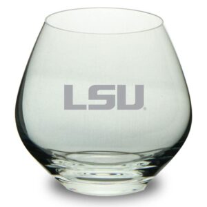 LSU Tigers 14.9oz. British Stemless Glass