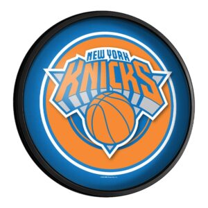 New York Knicks 18'' Round Slimline Illuminated Wall Sign