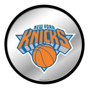 New York Knicks 17.5" Modern Disc Mirrored Wall Sign