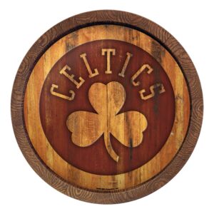 Boston Celtics 20.25'' Faux Barrel Top Sign