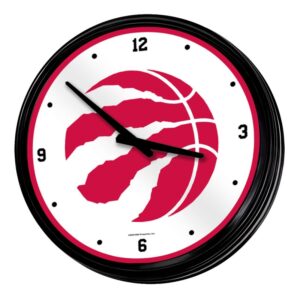 Toronto Raptors 18.75" Retro Lighted Wall Clock