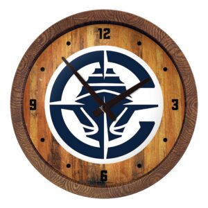 LA Clippers 20.25" Faux Barrel Top Clock