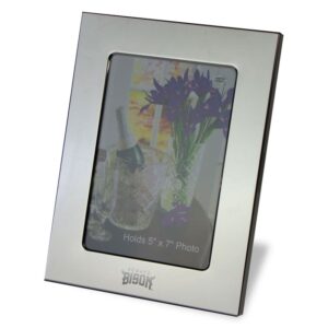 Howard Bison 5" x 7" Silver Plated Photo Frame