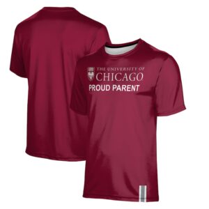 Men's ProSphere Maroon UChicago Maroons Proud Parent T-Shirt