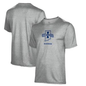 Youth ProSphere Gray Indiana State Sycamores Business Name Drop T-Shirt