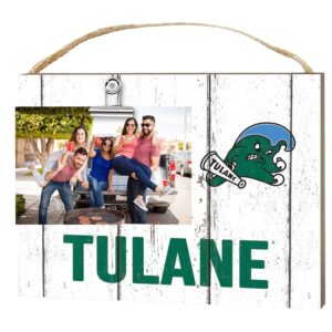 Tulane Green Wave 8" x 10" Weathered Clip It Frame