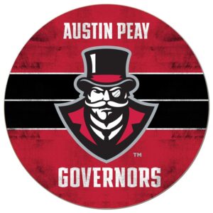 Austin Peay State Governors 20'' x 20'' Retro Logo Circle Sign