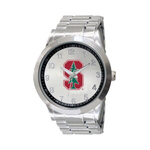 Men's  Silver Stanford Cardinal Integris Stainless Steel Watch