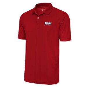 Men's Antigua  Red Robert Morris Colonials Legacy Pique Polo