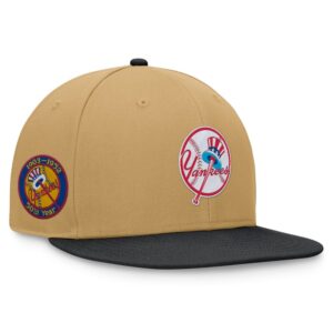 Men's Fanatics Khaki/Black New York Yankees  Heritage Two-Tone Fitted Hat